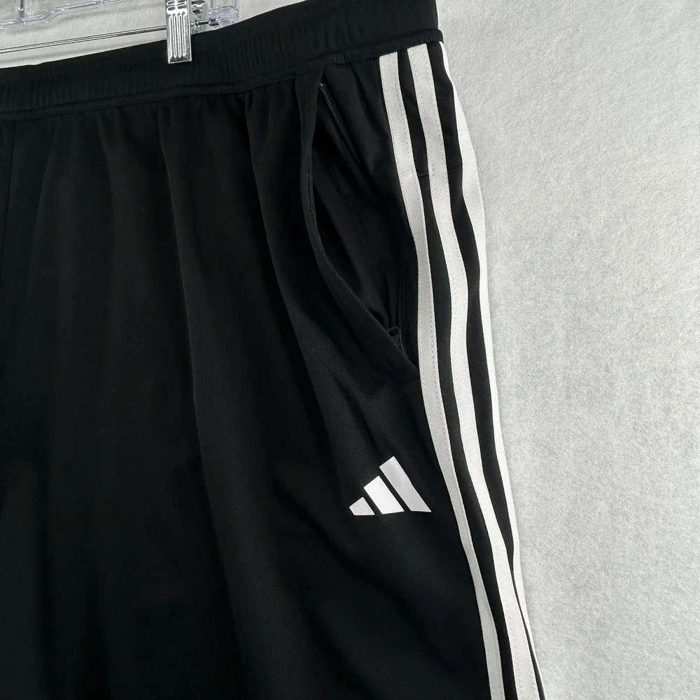 Adidas Train Essentials Pique‎ 3-Stripes Training Shorts Mens 4XL Pockets Gym